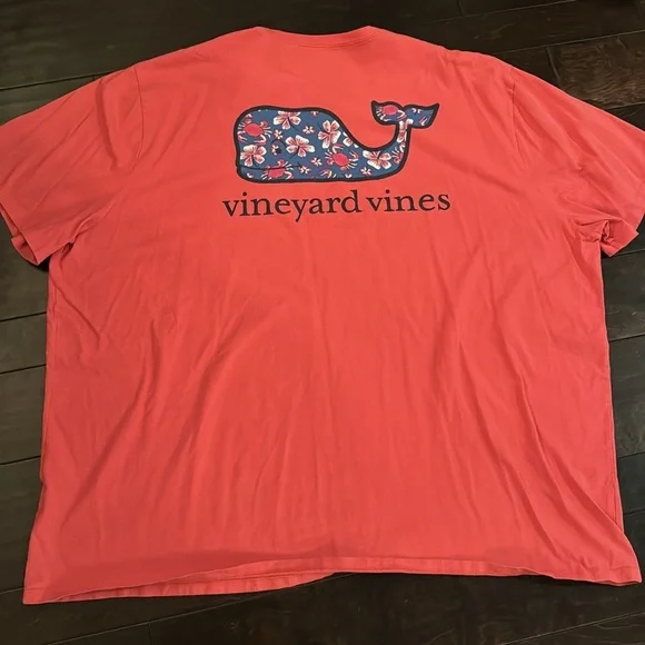 Vineyard Vines Coral Short Sleeve Tee - Picture 7 of 9